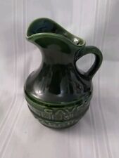 Pichet Broc Vert Faïence signé Desvres Pub Caves Sainte Ste Marguerite