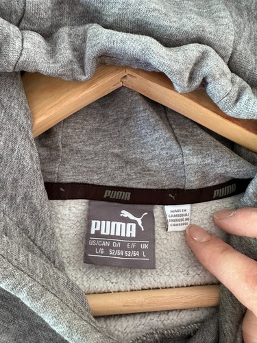 Sweat capuche puma gris - sweat,