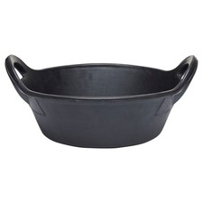 Horse Guard Gummieimer pour Stable Et de Pâturage, Noir - 20 L Seau Cheval