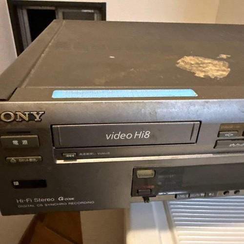 Vcr vhs sony hi8 - wv-h5, 8