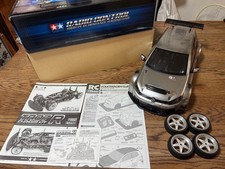 Kit châssis voiture RC Tamiya TA07R avec carrosserie et roues de rechange...