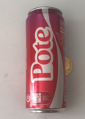 Canette vide coca cherry - vide,