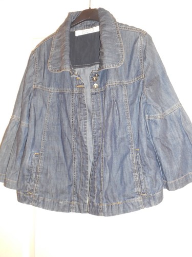 Veste jean souple manches - souple,