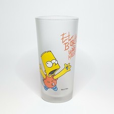 Ancien grand verre simpsons - grand,
