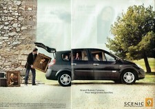 Publicité Advertising 029  2006   Renault le Grand Scénic 7 places  (2 pages)