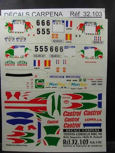 Decals toyota corolla - decals,
