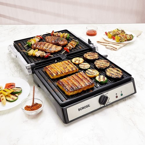Borosil jumbo grill sandwich - grill,