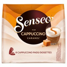 Senseo Dosettes à Café Cappuccino Caramel, Café Goût Caramel Nouvelle Recette
