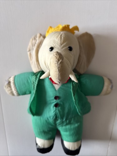 Babar peluche toile parachute - babar,