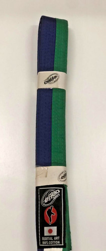 Ceinture karaté bicolore - de,