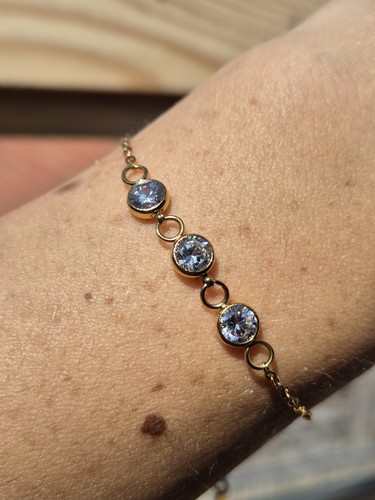Bracelet femme plaqué - plaqué, or