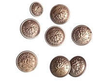 ANCIEN LOT DE 8 BOUTONS D