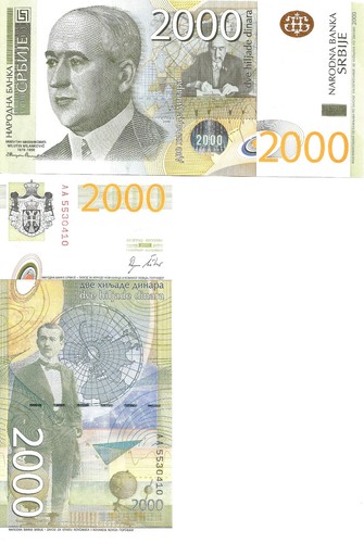 Serbia 2000 dinars 2011 - , p-61a