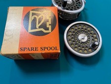 Moulinet de pêche à la mouche vintage HARDY Marquis #5 avec bobine de rechange