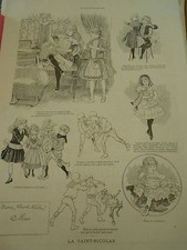 Gravure 19ème La Saint