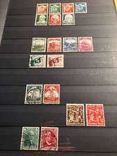 Timbres Allemagne Reich 1935