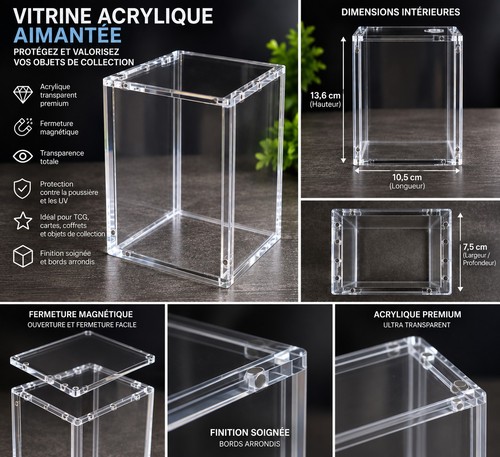 Vitrine protection acrylique - vitrine,