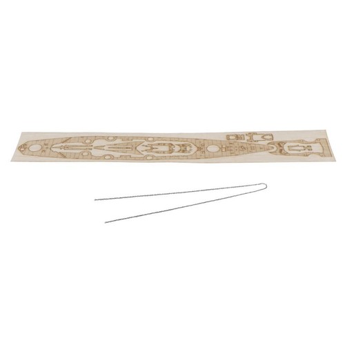 700 deck bois allemand - 1/700, en