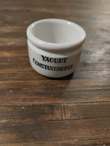 Ancien pot yaourt