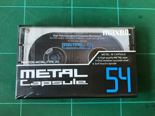 Maxell metal capsule type - maxell,