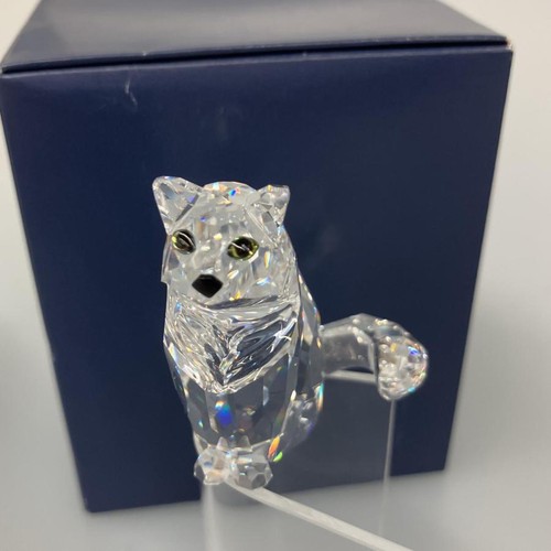 Swarovski figurine sitting - swarovski,