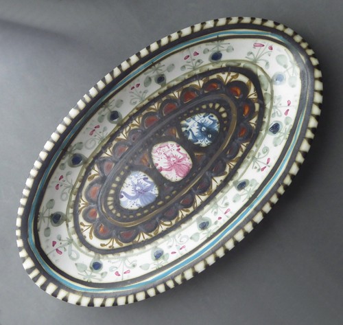 Ancien plat ovale 36cm - ovale, en