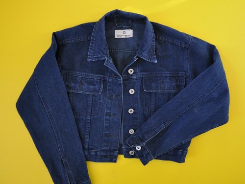 Veste courte jean - courte, taille