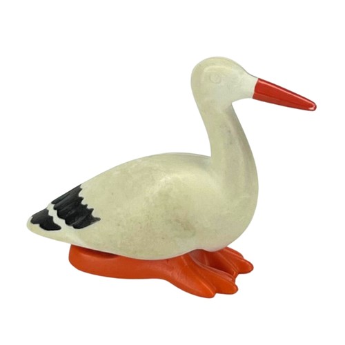 Playmobil cigogne blanche