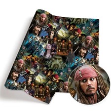 Tissu Polycoton Pirates De