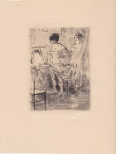 Jean-Louis Forain, Eau-forte