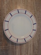 5 assiettes plates Hôtesse