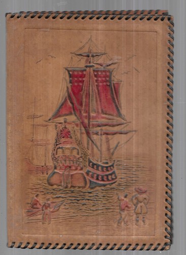 Ancien protege livre cuir - ancien,