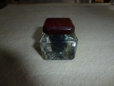 ANCIEN ENCRIER EN CRISTAL