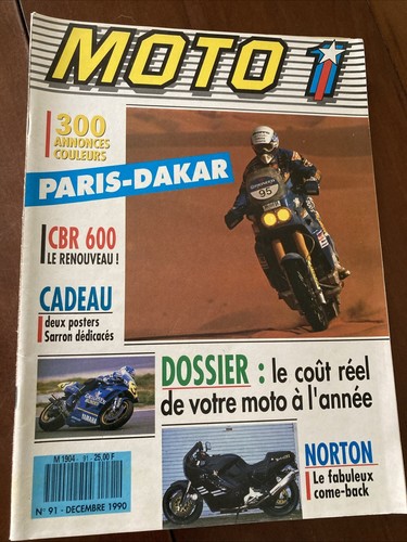 Revue moto 91 1990 - n°,