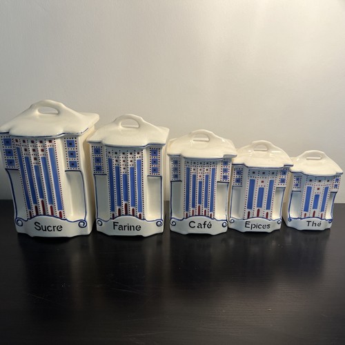 Série pots à epices - série, 5