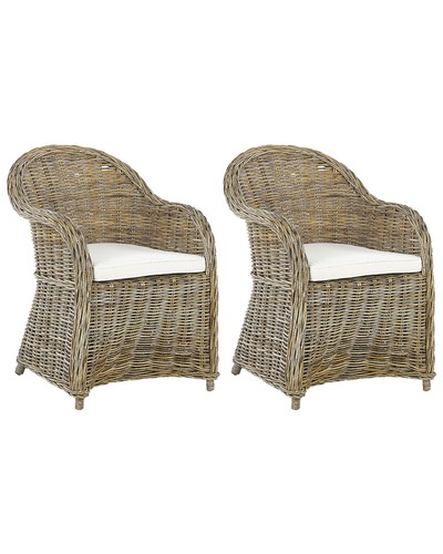 Chaises rotin naturel - chaises,