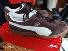 chaussures puma liga pointure 41. Marron/blanc. Excellent état, très peu porté 