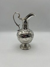 RARE CREMIER EN ARGENT MASSIF ORIGINE ANGLETERRE 19 EME ARMOIRIES SHEFFIELD 1857