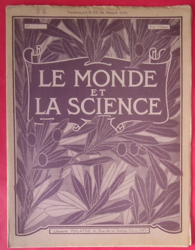 Revue monde la science - et,