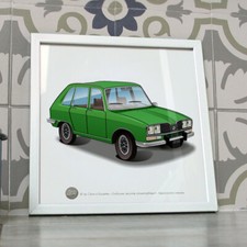 Poster R16 TX vert métal