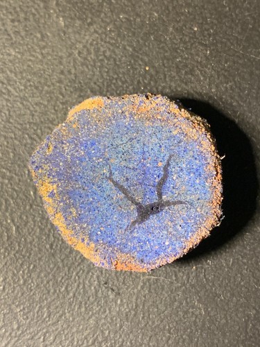 Azurite chessylite veine - chessylite,