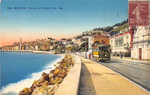 Cpa menton vue - menton, /