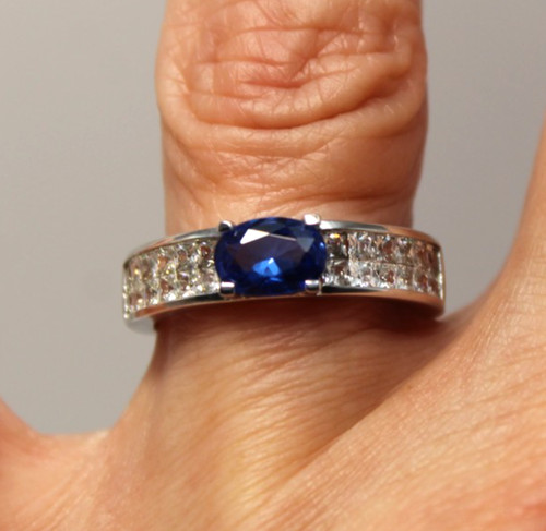 Bague bandeau argent - bague,