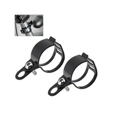 jeu platine support fixation clignotant sur fourche diam 27 mm a 36 mm moto quad