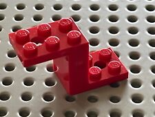LEGO Red Bracket 5x2x2 1/3 with 2 Holes ref 6087 set 1818 8357 6056 Dragon Wagon