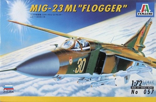 Italeri 057 mig 23ml - italeri,