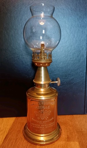 French antique pigeon lamp - antique,