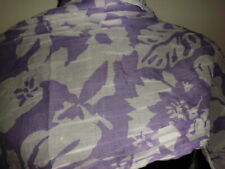 FOULARD FEMME MAUVE MOTIF