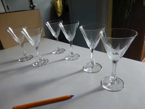 Lot verres anciens 2 - verres,