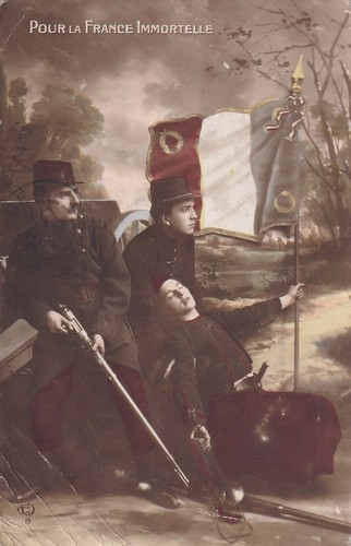 Carte postale fantaisie - carte,
